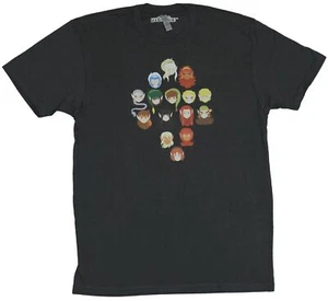 Elfquest Mens T-Shirt - Stylized 15 Wolfrider & More Character Head Image - Picture 1 of 1
