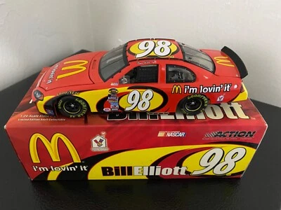 1/24 Action NASCAR 2004 Bill Elliott #98 Mcdonald's Dodge 1 of 288 NEW Rare! - Image 1 of 4