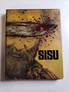 BAD SPINE PLATE: Sisu 4K Steelbook 4K Ultra HD/Blu-Ray/Digital