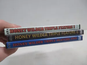 HONEY WILDER--DVD 3 PACK---9 FULL LENGTH FEATURE FILMS! (#5-7) - Foto 1 di 4
