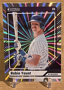 Donruss Laser Holo Robin Yount #20 Milwaukee Brewers 2024 - Imagen 1 de 7
