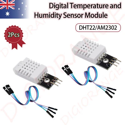 2Pcs DHT22/AM2302 Digital Temperature and Humidity Sensor Module for Arduino - image 1 of 4
