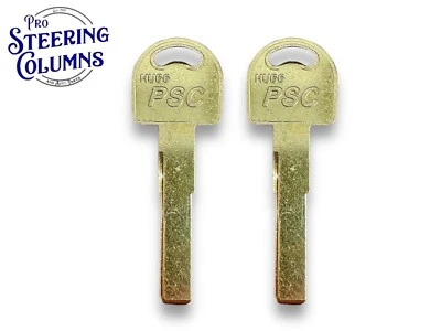 Se adapta a llaves de coche Audi VW Porsche HU66 sin cortar HU66-P nuevas (paquete de 2) Foto 1 de 3