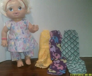 Doll Clothes made to fit Baby Alive Lot 0f 8-Tops, Shorts, Pants X01 - Picture 1 of 2