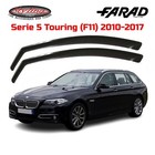 Deflettori D'Aria Anteriori Per BMW Serie 5 E60/E61 (2003-2010) - Coppia, Grigio, Compatibili Con Antipinch