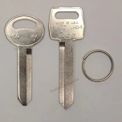 New Blank Key Set H50 & H54 For Ford Lincoln Mercury Vehicles - Image 1 of 4