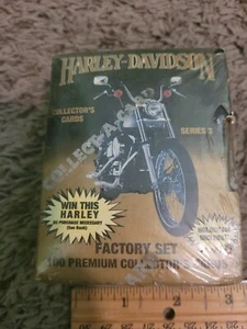 Harley-Davidson Factory Set 100 Premium Collector’s Cards Series 3 1993; SEALED - Picture 1 of 7