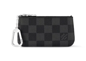 NUEVO BOLSO PARA LLAVES LOUIS VUITTON Damier de lona grafito para hombre N60155 - Imagen 1 de 13