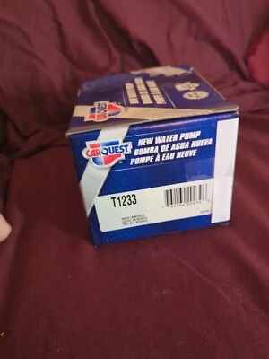 Bomba de agua para motor automotriz T1233 Carquest NUEVA con junta Foto 1 de 4