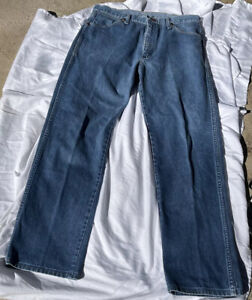 VIntage Wrangler Cowboy Cut Fit Jeans 34 X 30 Blue Denim Pants 13MWZ MINT~ LOOK