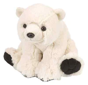 NEW Wild Republic Cuddlekins POLAR BEAR 8" Plush Toy Stuffed Animal - Picture 1 of 4
