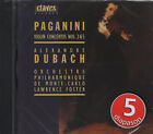 Paganini: Violin Concertos 2 & 5 - Dubach, Foster - Claves - neu/OVP