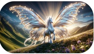 2 UNZEN 999 REINES SILBER HAYLEYBUG MINT WINGS OF THE DAWN COLORIERTER KUNSTBARREN EINHORN - Bild 1 von 5