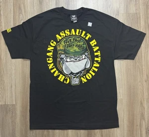 Vintage John Cena WWE Chain Gang Assault Battalion Wrestling T Shirt XL - Picture 1 of 9
