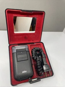 Navaja eléctrica Braun Micron 5423 U vintage años 70 en estuche funciona 5423 Braun Micron, - Imagen 1 de 11