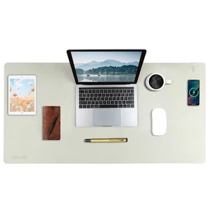 Alfombrilla de ratón de carga inalámbrica con alfombrilla de escritorio grande 32"x16"... - Imagen 1 de 8