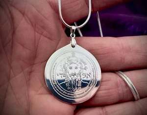 Traditionally Hand Crafted Sterling Silver 1st Pentacle of the Sun Magick - Imagen 1 de 6