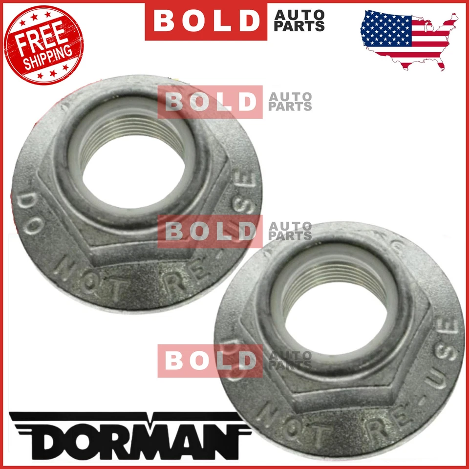 Dorman Front Spindle Axle Nut 36mm Pair for Charger Challenger Dakota Ram Pickup - Image 1 of 3