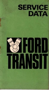 FORD TRANSIT Mk.1 Petrol & Diesel Service Data ~ 1965 ~ Handbook MANUAL Guide UK - Picture 1 of 4