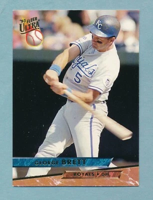 George Brett 1993 Fleer Ultra #206 Kansas City Royals - Image 1 of 2