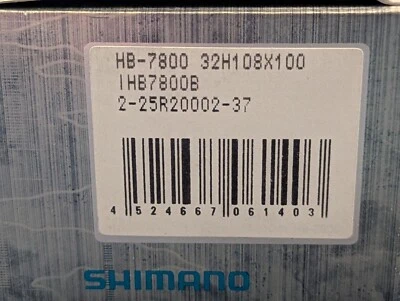 Shimano HB-7800 Front Hub - Image 1 of 4