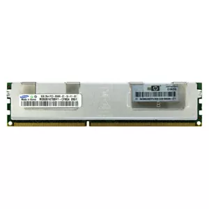 HP 516423-B21 516423-S21 519201-001 500206-071 8GB 2Rx4 PC3-8500R REG MEMORY RAM - Picture 1 of 1