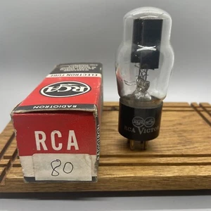NOS Electron Tube RCA 80 Rectifier Tube Victor 80 7-43 - Picture 1 of 7