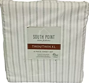 4-Piece Printed Sheet Set - Full/Twin| 17"" Extra Deep | Cool, Crisp, Breathable - Picture 1 of 2