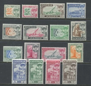 Zanzibar 1961 set unmounted mint NH - Picture 1 of 1