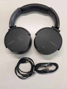 SONY MDR-XB950N1 Bluetooth Wireless Noise Canceling Headphone black Music Japan - Picture 1 of 8