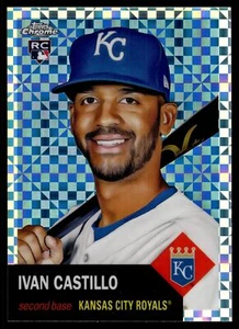 2022 Topps Cromo Platino Anniversario IVAN CASTILLO XFRACTOR #431 ROYALS RC - Foto 1 di 2