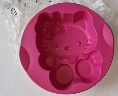 Tupperware Silikonform Backform Kuchenform "Hello Kitty" pink NEU&OVP Rarität - Bild 1 von 4
