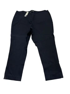 Talbots Women’s Petite Pants Size 20WP Casual Cotton Stretch Ankle Zip NWT - Picture 1 of 10