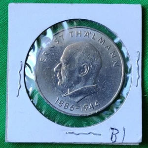 GERMANY-DEMOCRATIC REPUBLIC 20 Mark 1971-A Ernst Thalman High Grade - Picture 1 of 4