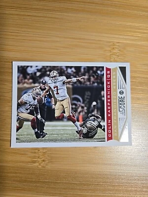2013 Score Football Colin Kaepernick #186 Base Card San Francisco 49ers - Image 1 of 3