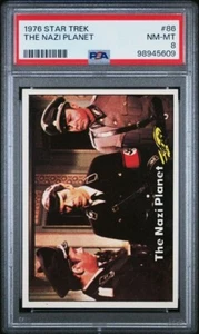 1976 Topps Star Trek #86 The Nazi Planet Psa 8 - Picture 1 of 2