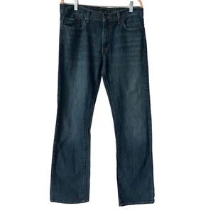 Calvin Klein Men's Straight Bootcut Blue Jeans Size 32 (measure 34) - Picture 1 of 7