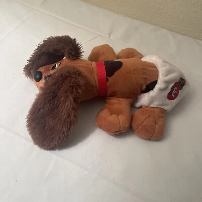 2019 Pound Puppies Newborns Plush 8" w/ diaper Retro Classic 80s Collection toy - Image 1 of 3