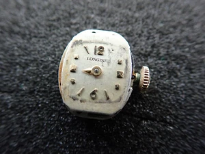 VINTAGE LADIES 15.6MM LONGINES WRIST WATCH MOVEMENT CAL. 4LLV - RUNNING  - Picture 1 of 2