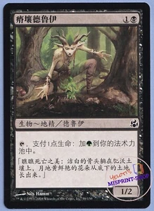 Blightsoil Druid MTG Simplified Chinese Alternate Art - Imagen 1 de 3
