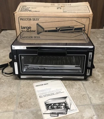 Nuevo horno tostador/asador vintage Proctor Silex cromado 0219B Foto 1 de 4