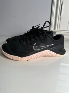 Nike Metcon 4 Training Shoes Black Pink Foam AH7453-011 Mens Size 7.5 - Picture 1 of 8