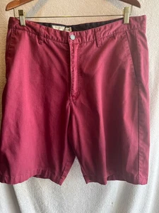 Pantaloncini Volcom Uomo Taglia 36 Marrone Chino - Foto 1 di 2