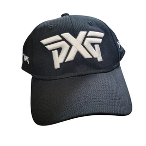 PXG Parsons Xtreme Golf Hat Cap Mens Black White Adjustable Golf NEW - Picture 1 of 7