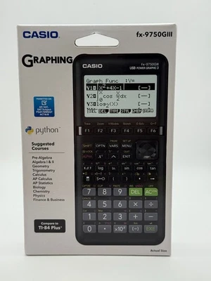 Casio FX-9750GIII Graphing Calculator Python  **NEW* - Image 1 of 2
