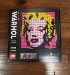 LEGO Art: Andy Warhol's Marilyn Monroe (31197) Nuevo Precintado Retirado  - Imagen 1 de 4