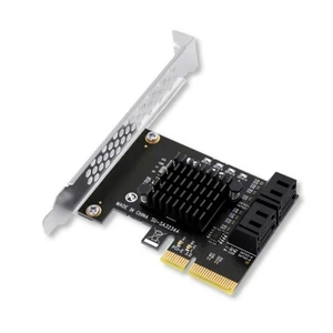 PCIE X4 to Card PCI-E Adapter PCI-E 3.0 to SATA3.0 Expansion Card7783 - Picture 1 of 7
