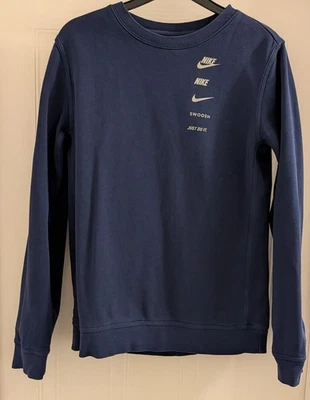 Navy Nike Junior Size XL Sweatshirt, excellent condition  - Image 1 of 3