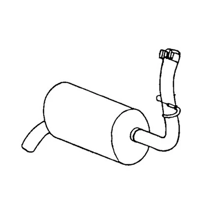 Abrazadera de escape Mopar 5278304AA 2 pulgadas de diámetro, para 2001 2005 neón para Dodge Foto 1 de 4