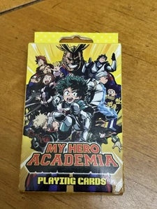 MY HERO ACADEMIA PLAYING CARDS - 52 CARD DECK + 2 JOKERS - Picture 1 of 2